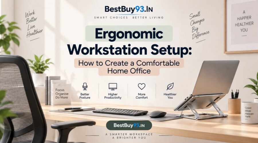 Ergonomic Workstation Setup How to Create a Comfortable Home Office FI