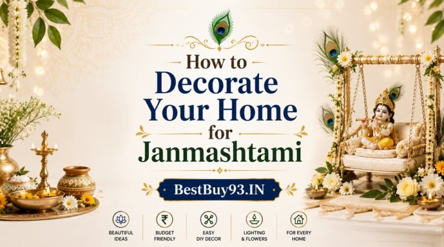 Beautiful Janmashtami Decoration Ideas for Your Home 21 How to Decorate Your Home for Janmashtami FI