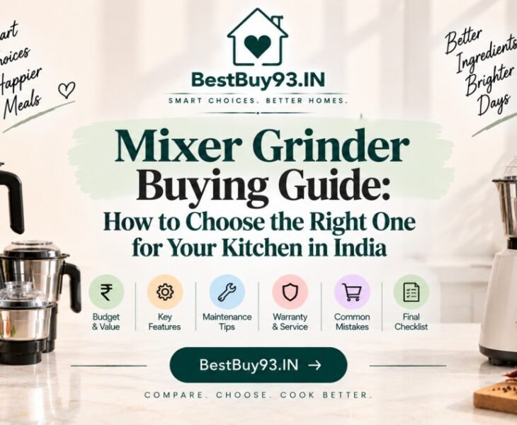 Mixer Grinder Buying Guide How to Choose the Right One for Your Kitchen in India FI
