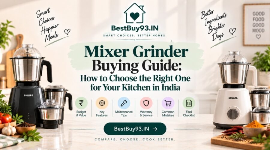 Mixer Grinder Buying Guide How to Choose the Right One for Your Kitchen in India FI