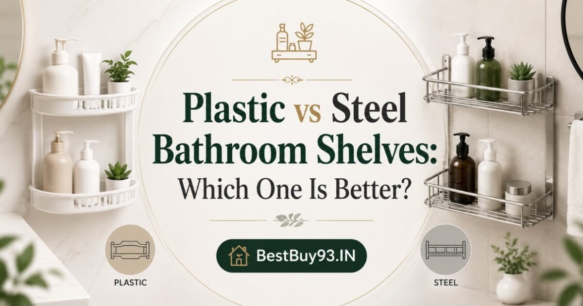 Plastic vs Steel Bathroom Shelves Which One Is Better FI
