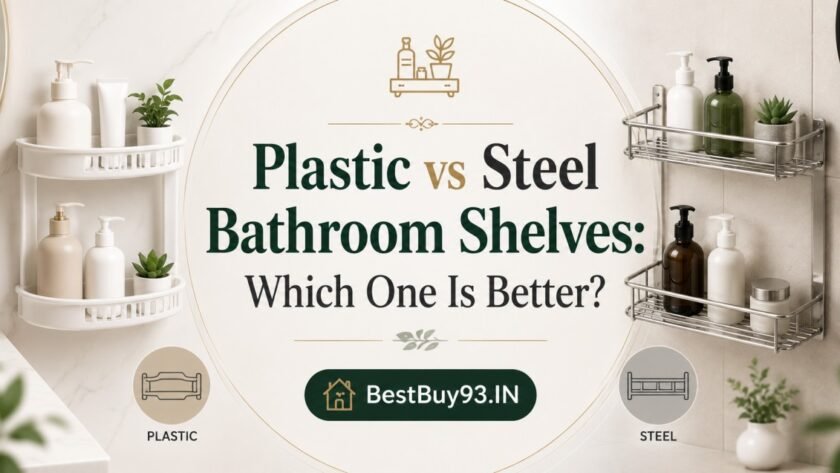Plastic vs Steel Bathroom Shelves Which One Is Better FI