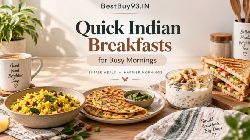 Quick Indian Breakfasts for Busy Mornings FI