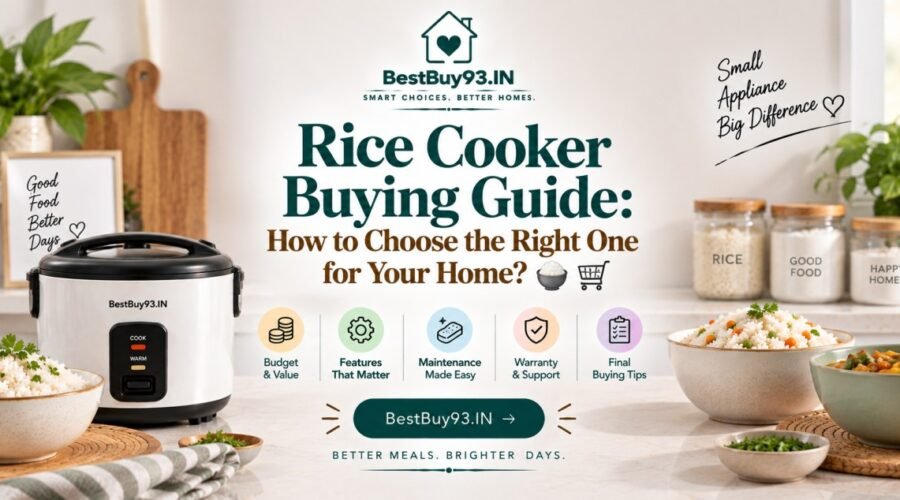 Rice Cooker Buying Guide How to Choose the Right One for Your Home FI