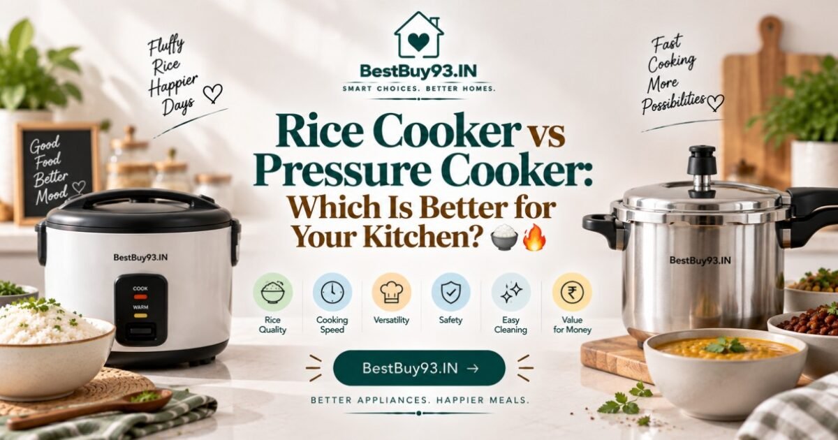 Rice Cooker vs Pressure Cooker Which Is Better for Your Kitchen FI