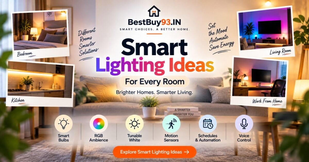 Smart Lighting Ideas for Every Room Easy Ways to Make Your Home Smarter FI