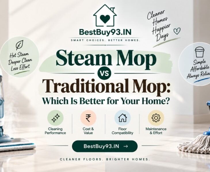 Steam Mop vs Traditional Mop Which Is Better for Your Home FI
