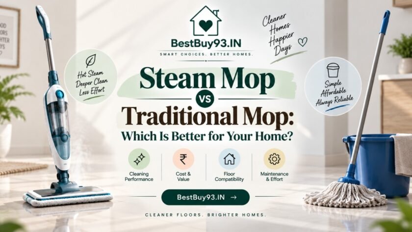 Steam Mop vs Traditional Mop Which Is Better for Your Home FI