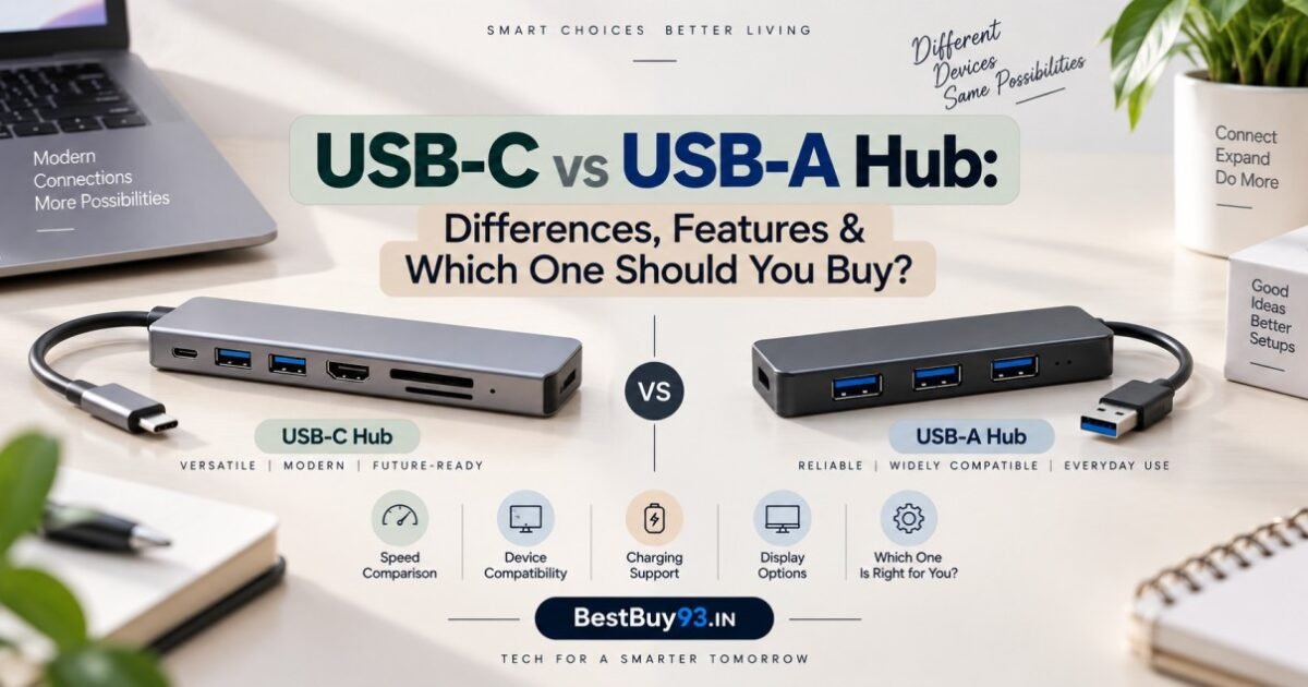 USB-C vs USB-A Hub Differences, Features & Which One Should You Buy FI
