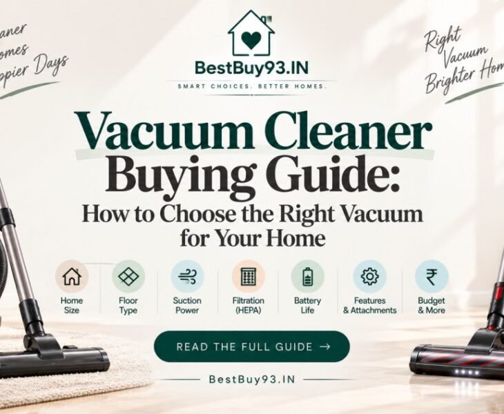 Vacuum Cleaner Buying Guide How to Choose the Right Vacuum for Your Home FI