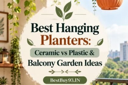 Best Hanging Planters Ceramic vs Plastic & Balcony Garden Ideas Insta Story Size