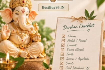 Best Things to Bring for Ganpati Darshan Checklist Insta Story Size