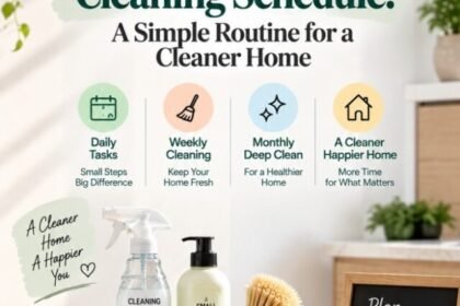 Weekly Home Cleaning Schedule A Simple Routine for a Cleaner Home Insta Story Size