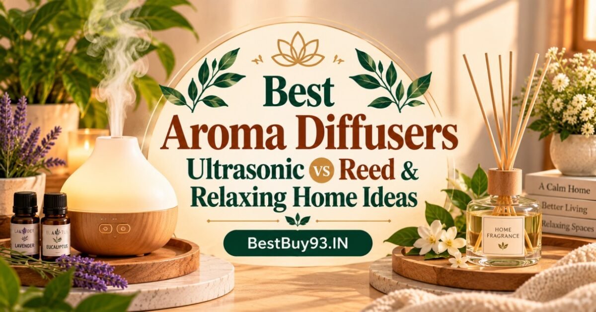 Best Aroma Diffusers Ultrasonic vs Reed & Relaxing Home Ideas FI