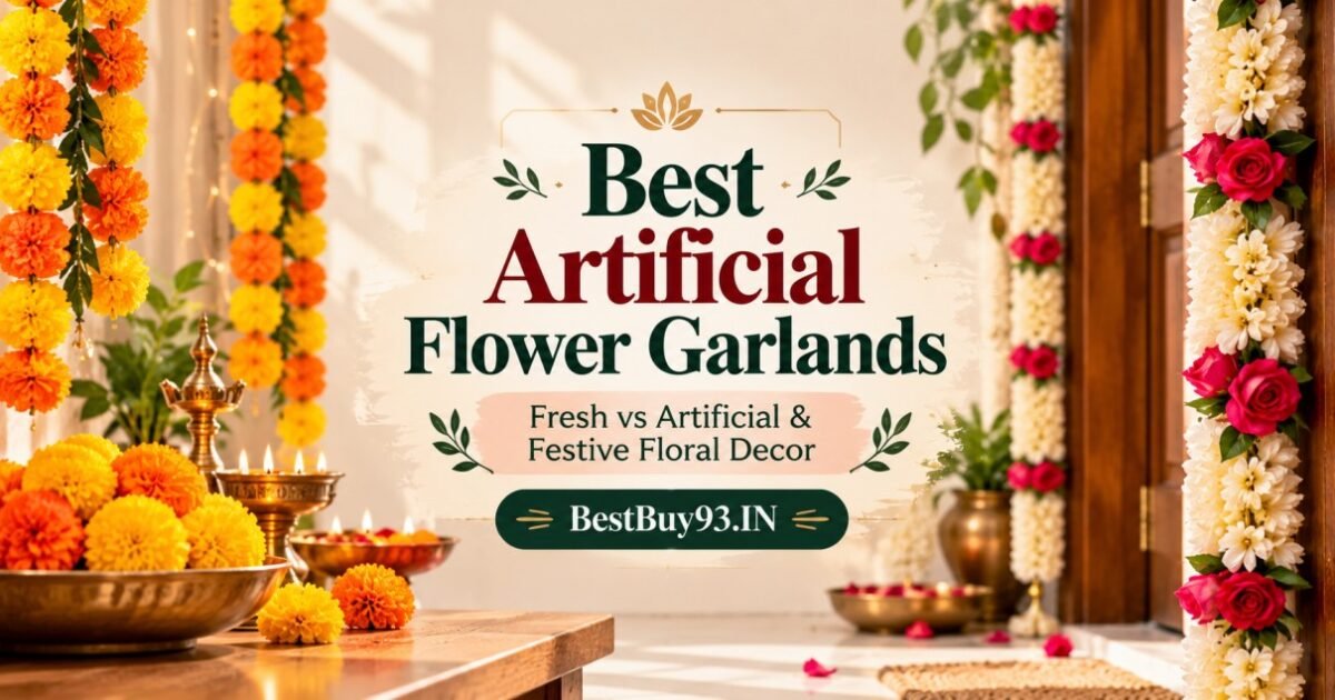 Best Artificial Flower Garlands Fresh vs Artificial & Festive Floral Decor FI