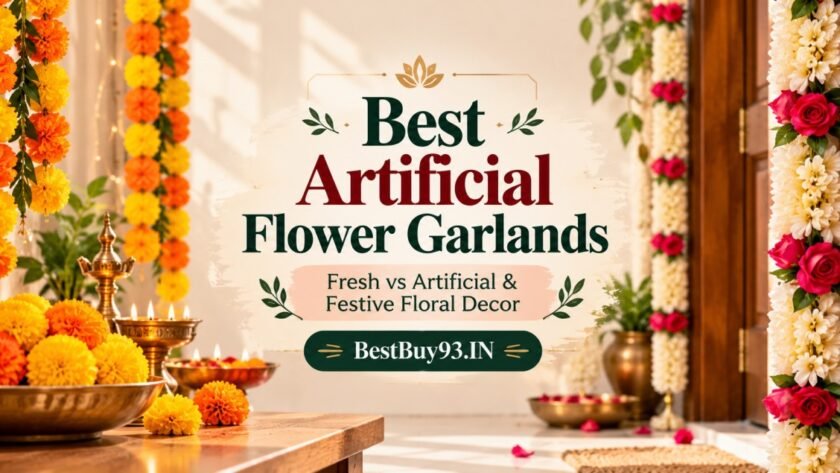 Best Artificial Flower Garlands: Festive Floral Decor 1 Best Artificial Flower Garlands Fresh vs Artificial & Festive Floral Decor FI