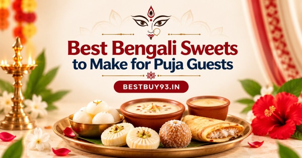 Best Bengali Sweets to Make for Puja Guests FI