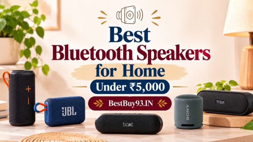Best Bluetooth Speakers for Home Under ₹5,000 1 Best Bluetooth Speakers for Home FI