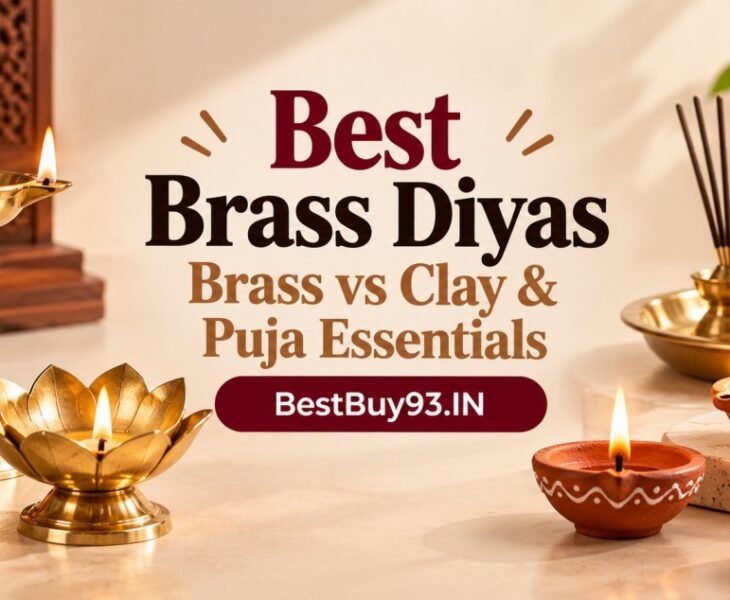 Best Brass Diyas Brass vs Clay & Puja Essentials FI 12