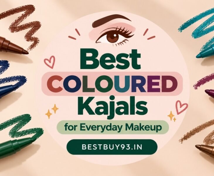 Best COLOURED Kajals for Everyday Makeup FI