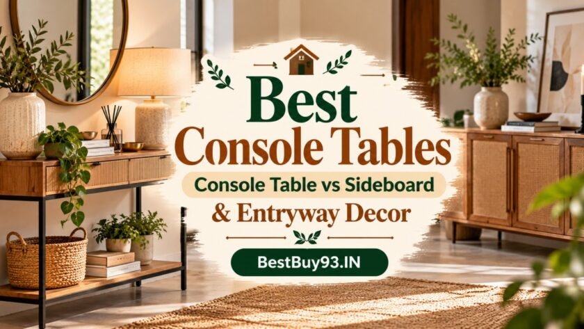 Best Console Tables Console Table vs Sideboard & Entryway Decor FI