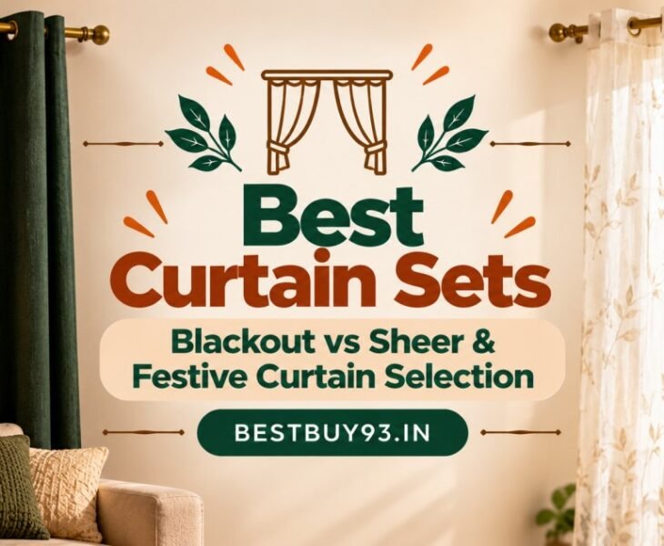 Best Curtain Sets: Festive Blackout vs Sheer 7 Best Curtain Sets Blackout vs Sheer & Festive Curtain Selection FI