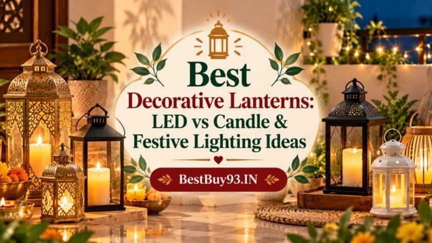 Best Decorative Lanterns LED vs Candle & Festive Lighting Ideas FI