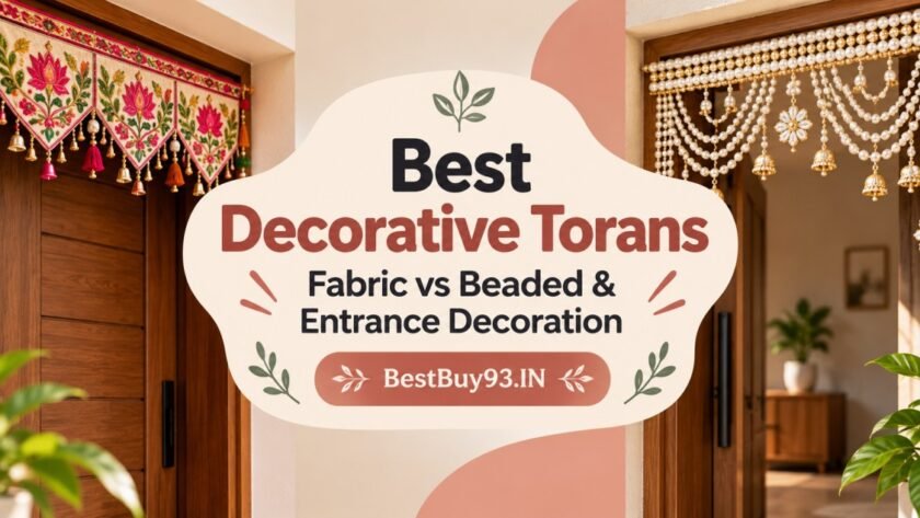 Best Decorative Torans Fabric vs Beaded & Entrance Decoration FI