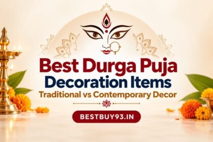 Best Durga Puja Decoration Items Traditional vs Contemporary Decor FI
