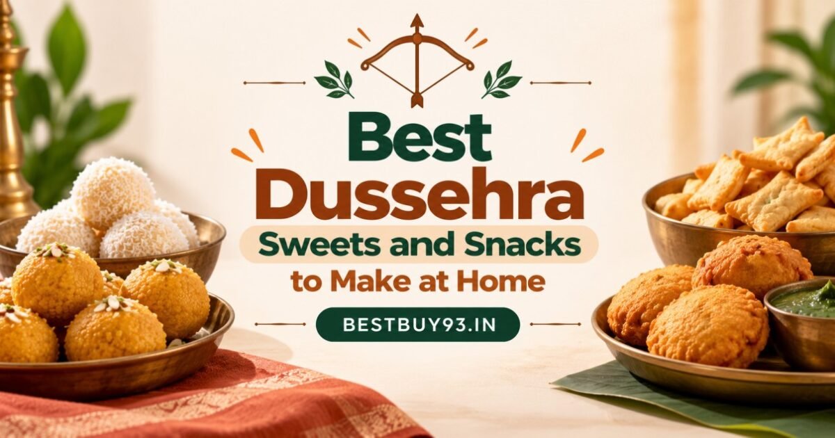 Best Dussehra Sweets and Snacks to Make at Home FI