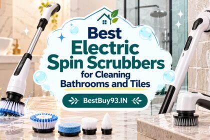 Best Electric Spin Scrubbers for Cleaning Bathrooms and Tiles Fi