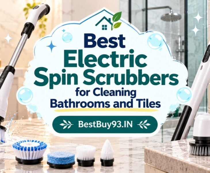 Best Electric Spin Scrubbers for Cleaning Bathrooms and Tiles Fi