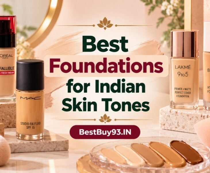 Best Foundations for Indian Skin Tones FI