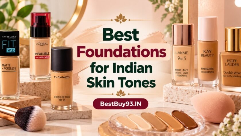 Best Foundations for Indian Skin Tones FI