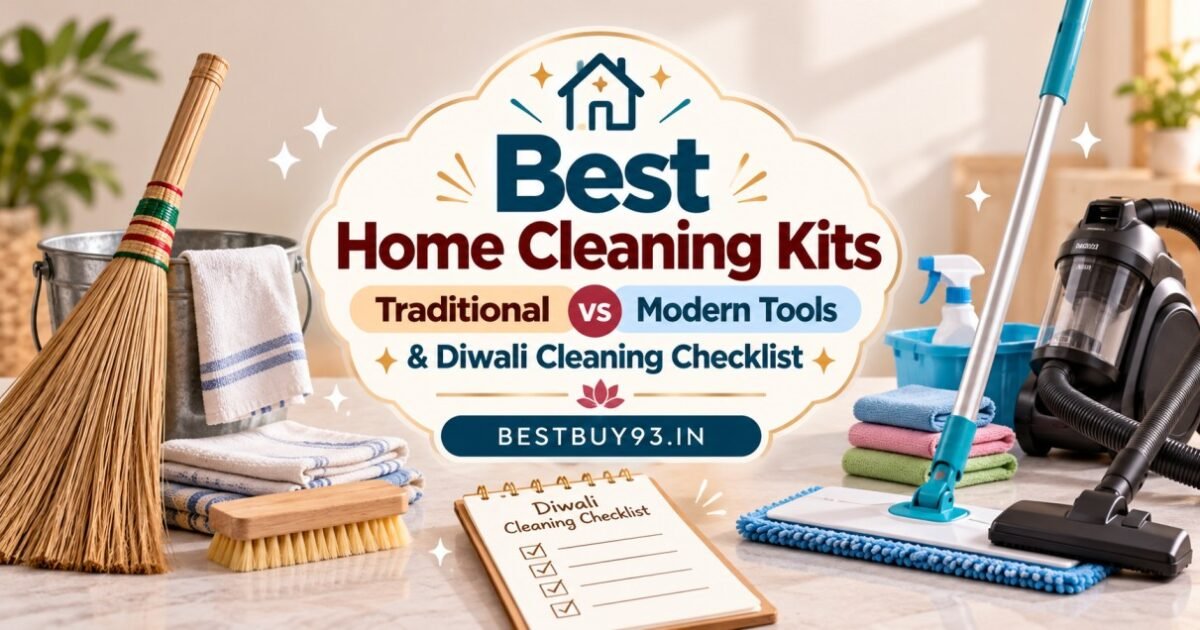 Best Home Cleaning Kits Traditional vs Modern Tools Diwali Cleaning Checklist FI