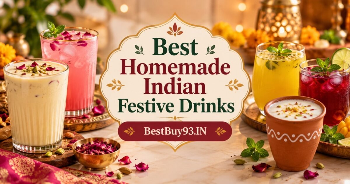 Best Homemade Indian Festive Drinks FI