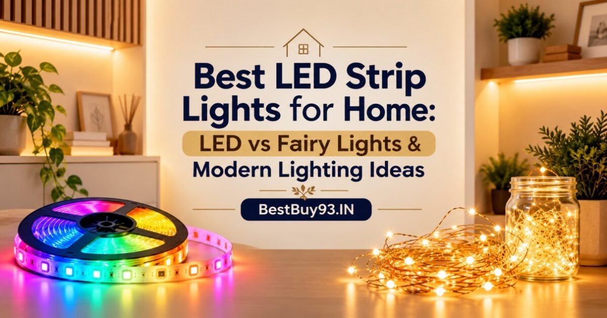 Best LED Strip Lights for Home LED vs Fairy Lights & Modern Lighting Ideas FI