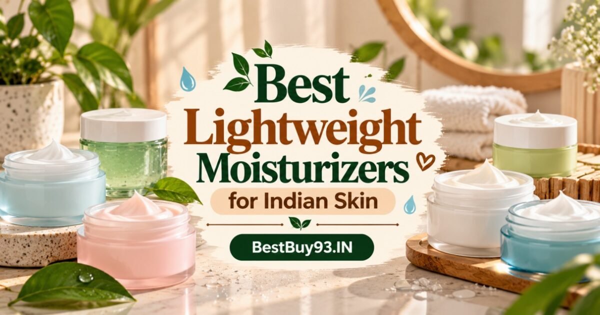 Best Lightweight Moisturizers for Indian Skin FI
