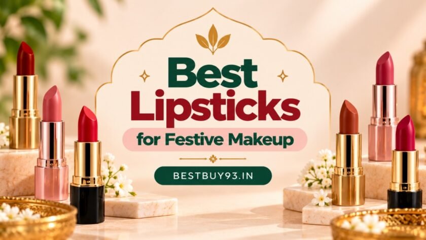 10 Best Lipsticks for Festive Makeup in India (2026) 1 Best Lipsticks for Festive Makeup FI