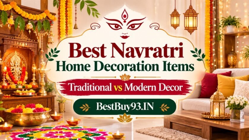 Best Navratri Home Decoration Items (2026) 1 Best Navratri Home Decoration Items Traditional vs Modern Decor FI