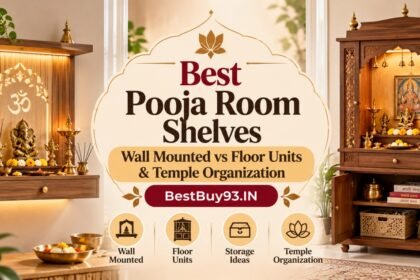 Best Pooja Room Shelves Wall Mounted vs Floor Units & Temple Organization FI
