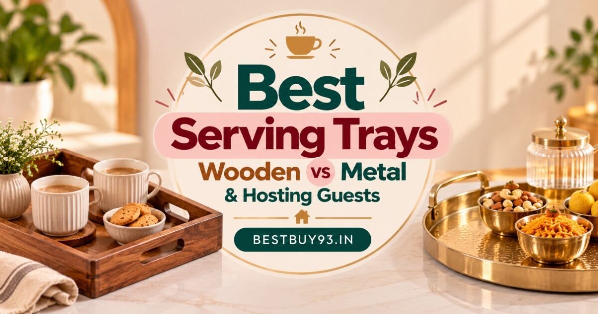 Best Serving Trays Wooden vs Metal & Hosting Guests FI