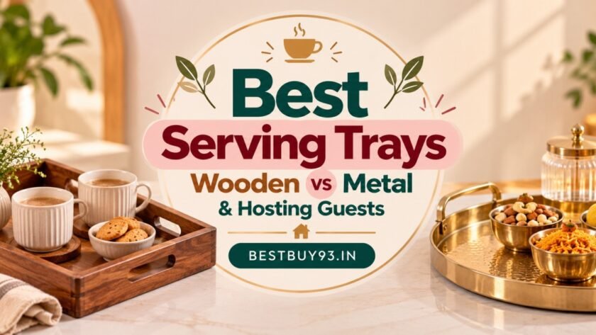 Best Serving Trays Wooden vs Metal & Hosting Guests FI
