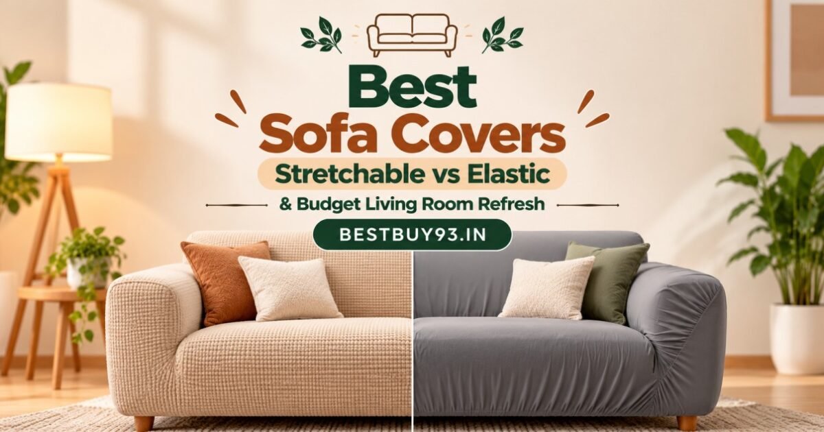 Best Sofa Covers Stretchable vs Elastic Budget Living Room Refresh FI