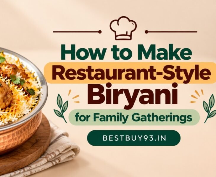 How to Make Restaurant-Style Biryani for Family Gatherings FI