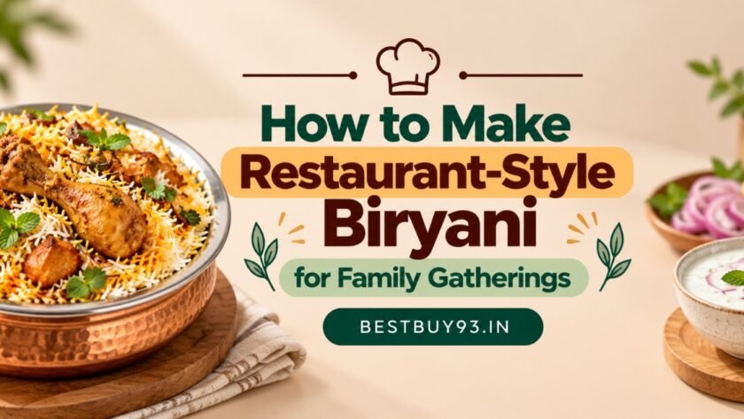 How to Make Restaurant-Style Biryani for Family Gatherings FI